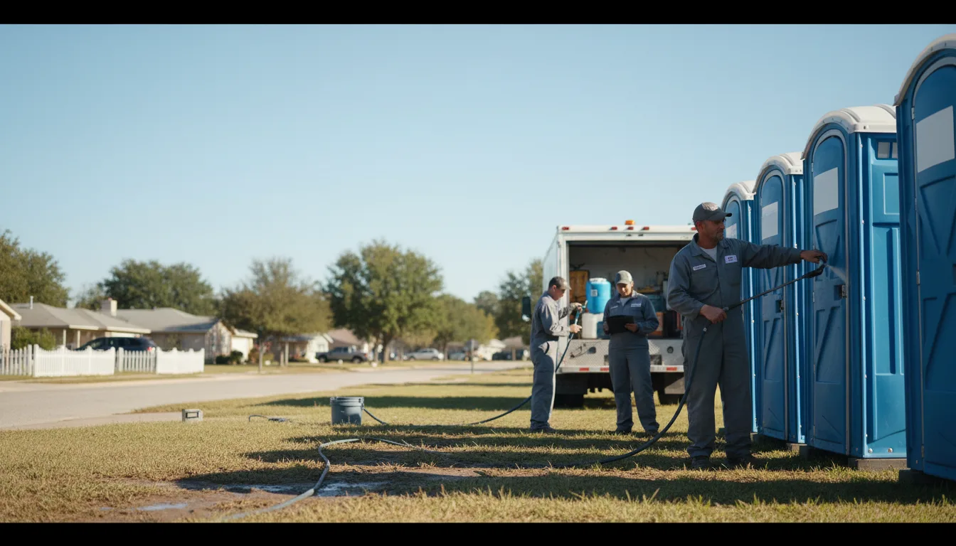 Long-Term Portable Toilet Rental in Simmesport, LA near me